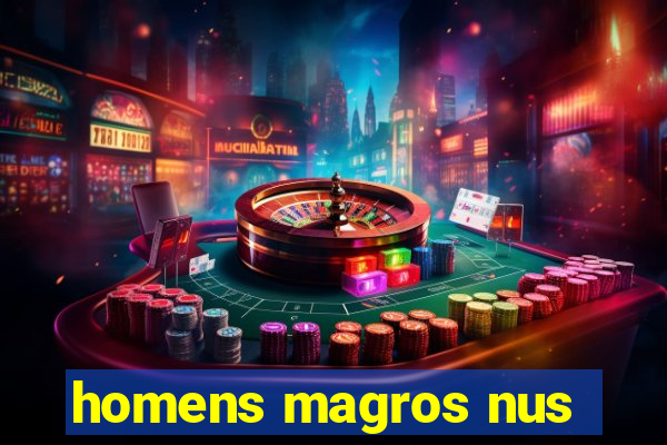 homens magros nus